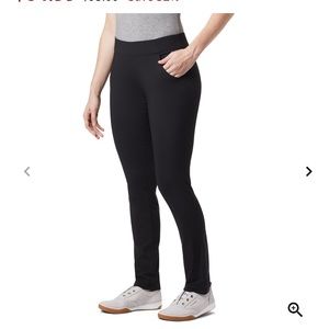 Columbia Anytime Casual Pull On Pants in black, size medium